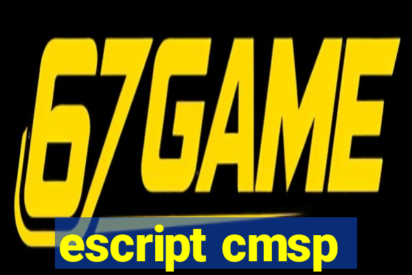 escript cmsp